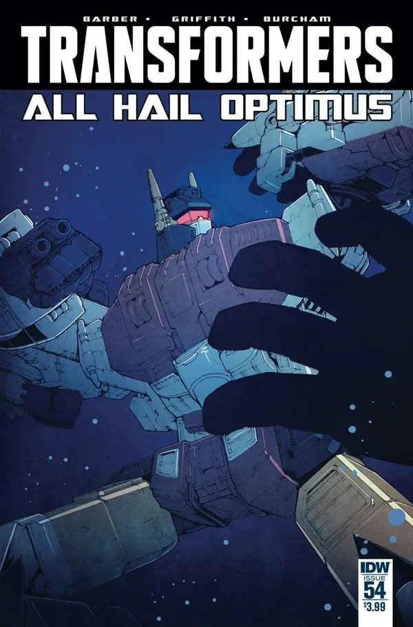 Cover of The Transformers #54