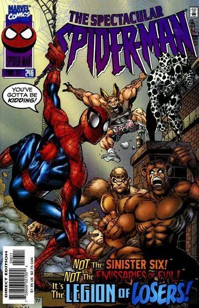 Cover of The Spectacular Spider-Man #246
