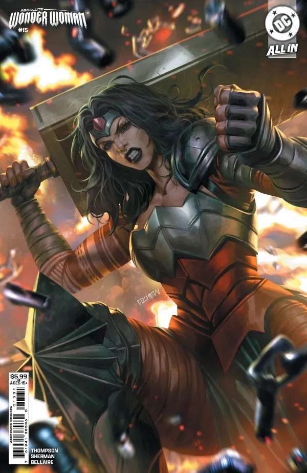 Cover of Absolute Wonder Woman #15