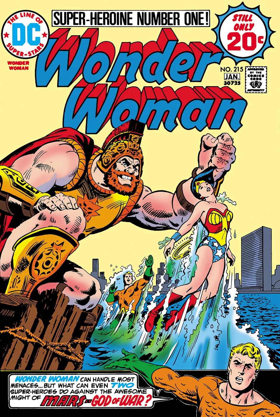 Cover of Wonder Woman #215