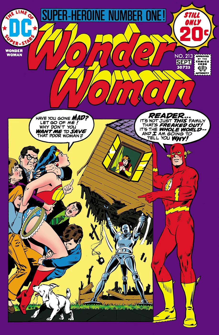 Cover of Wonder Woman #213