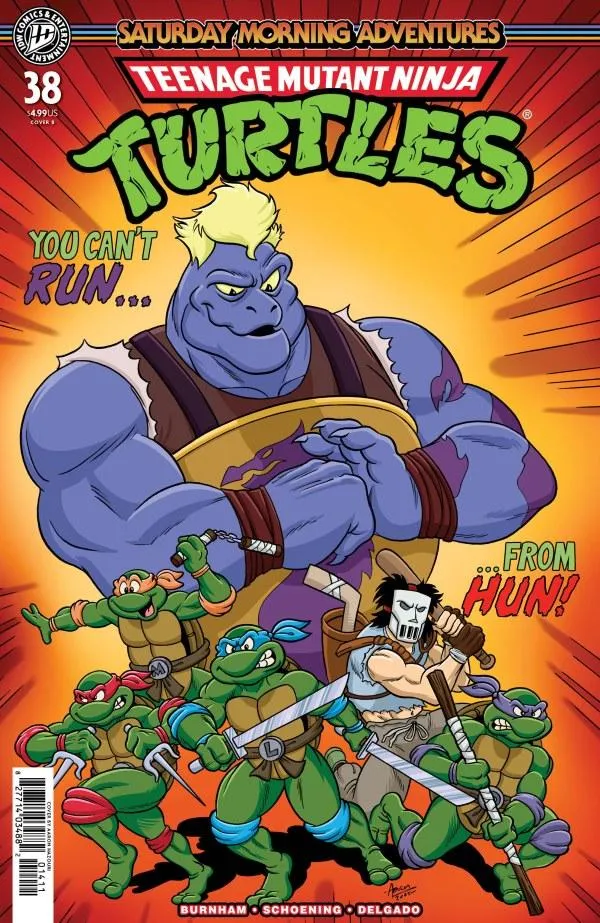 Cover of Teenage Mutant Ninja Turtles: Saturday Morning Adventures #38