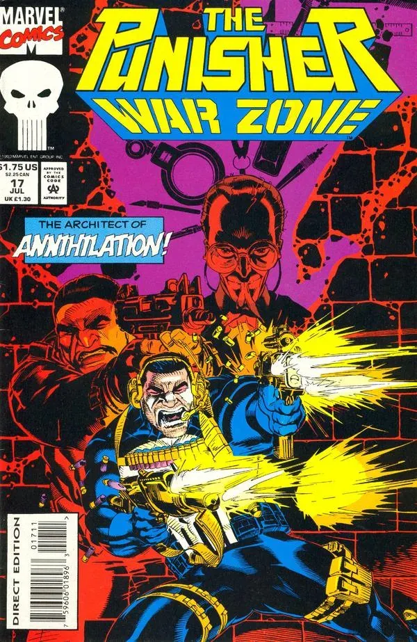 Cover of The Punisher: War Zone #17