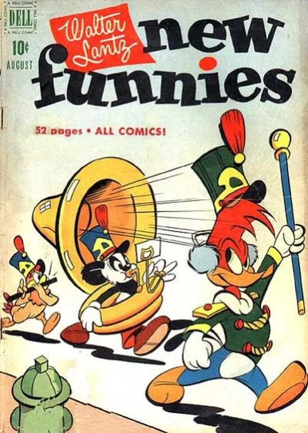 Cover of Walter Lantz New Funnies #174