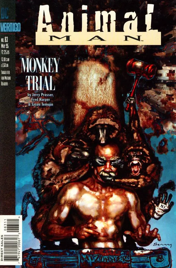 Cover of Animal Man #83