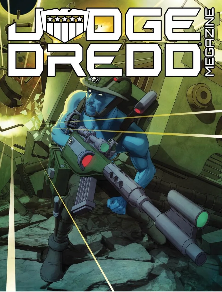 Cover of Judge Dredd Megazine #493