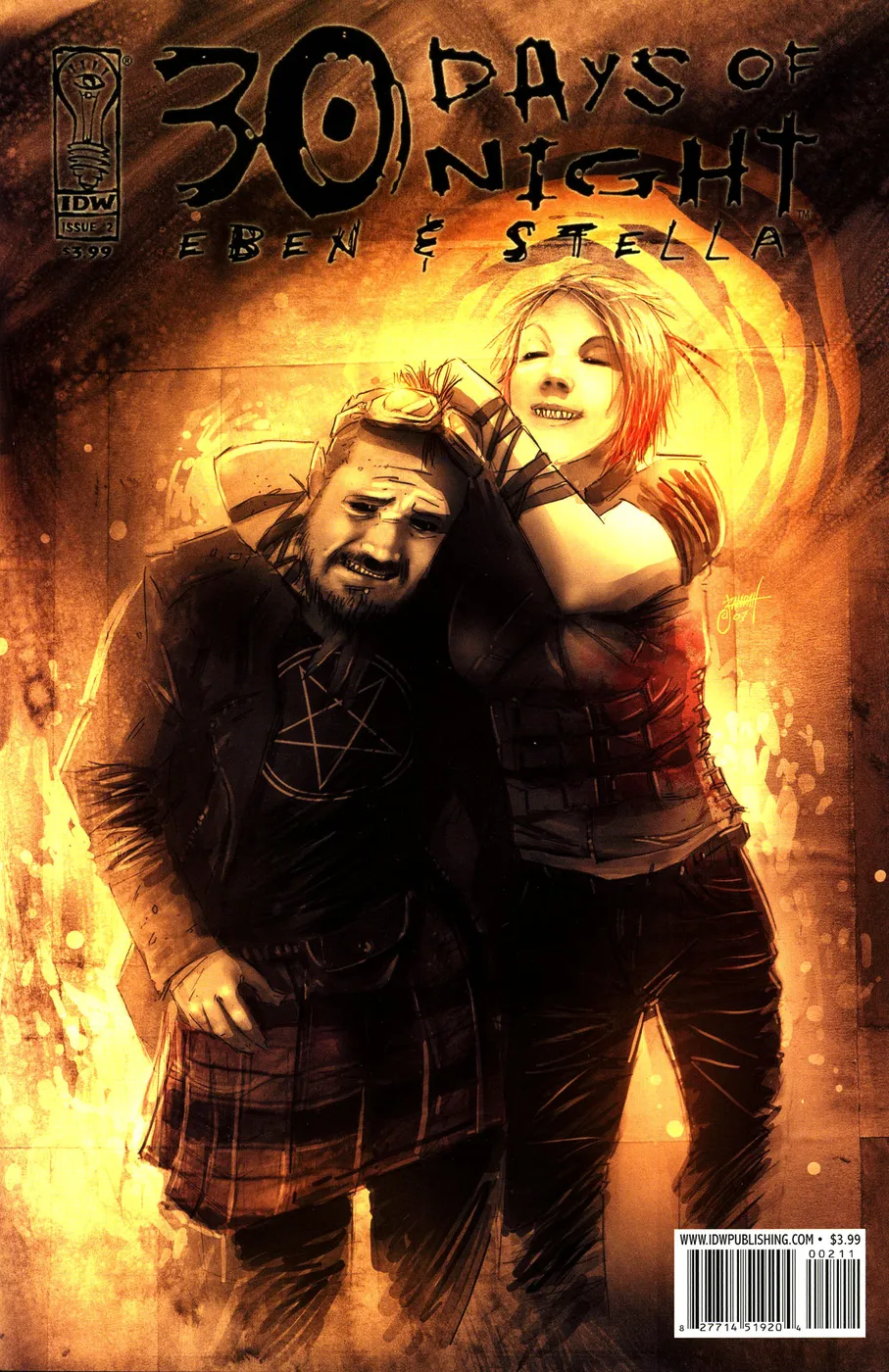 Cover of 30 Days of Night: Eben & Stella #2