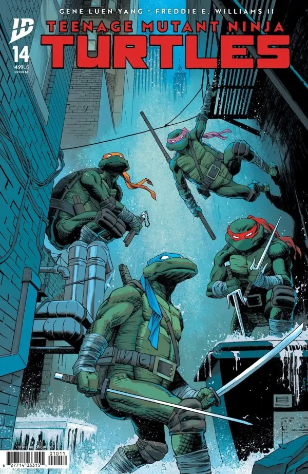 Cover of Teenage Mutant Ninja Turtles #14
