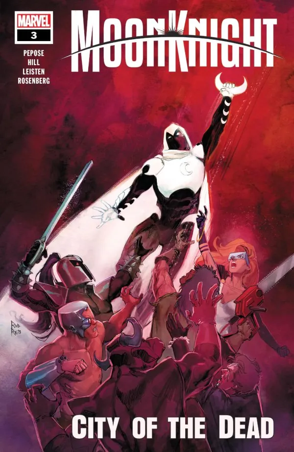 Cover of Moon Knight: City of the Dead #3