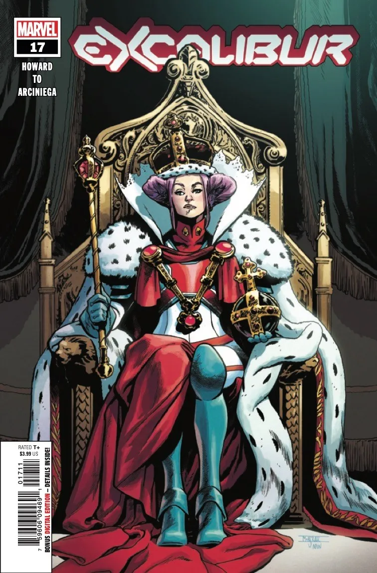 Cover of Excalibur #17