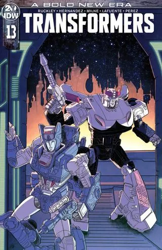 Cover of Transformers #13