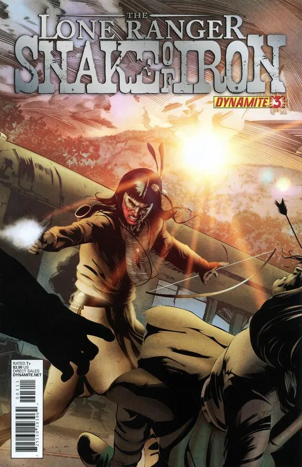 Cover of The Lone Ranger: Snake of Iron #3