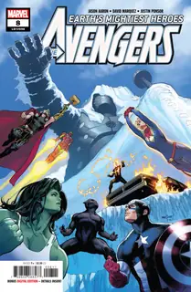 Cover of Avengers #8 (698)