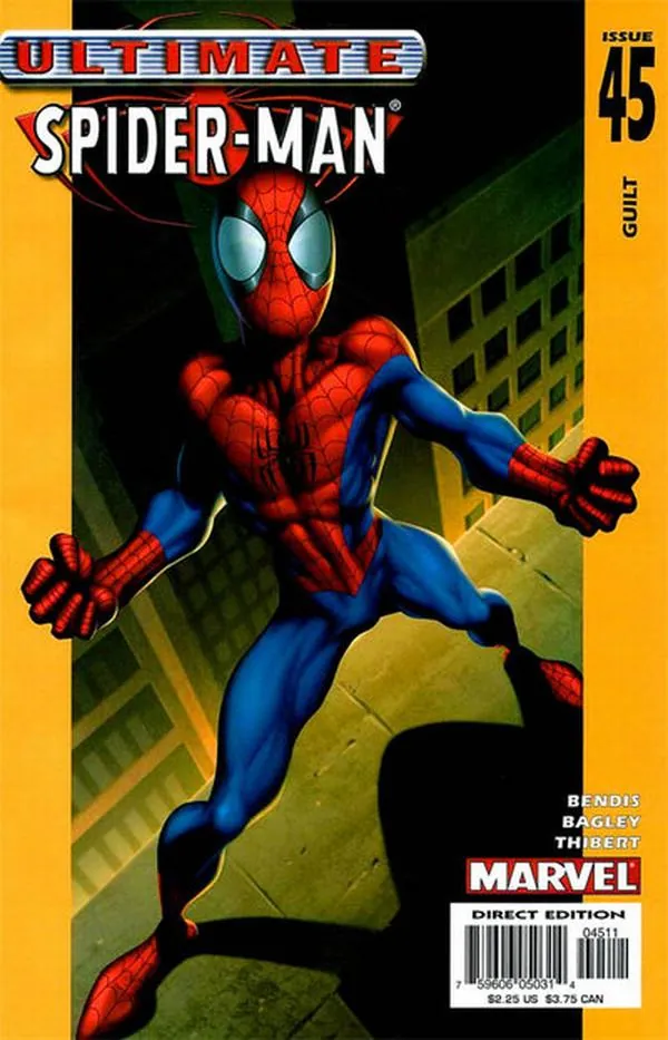 Cover of Ultimate Spider-Man #45
