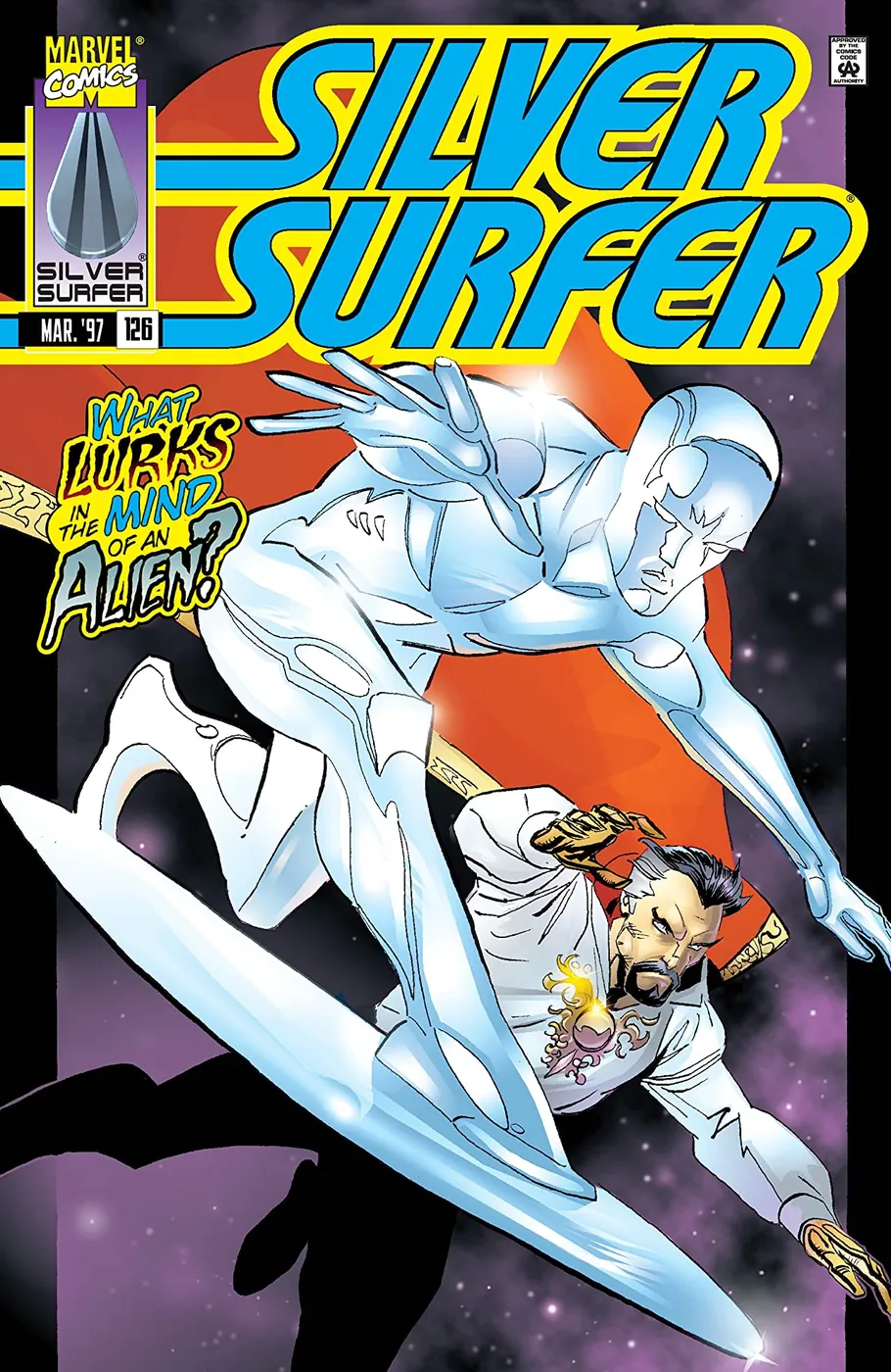 Cover of Silver Surfer #126