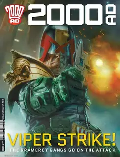 Cover of 2000 AD #1908