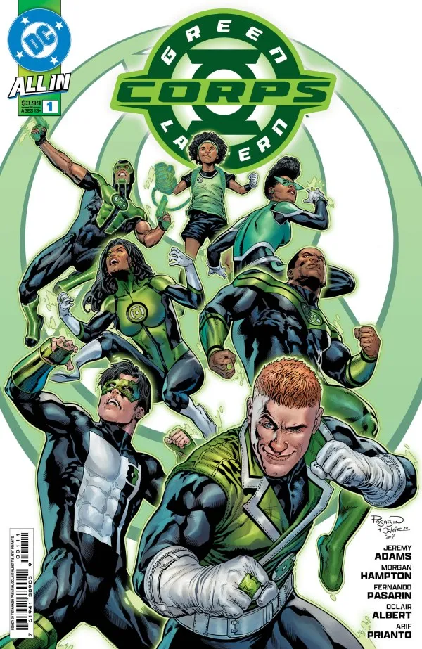 Cover of Green Lantern Corps #1