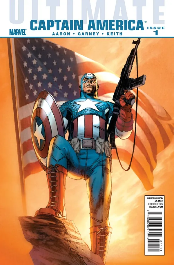Cover of Ultimate Captain America #1