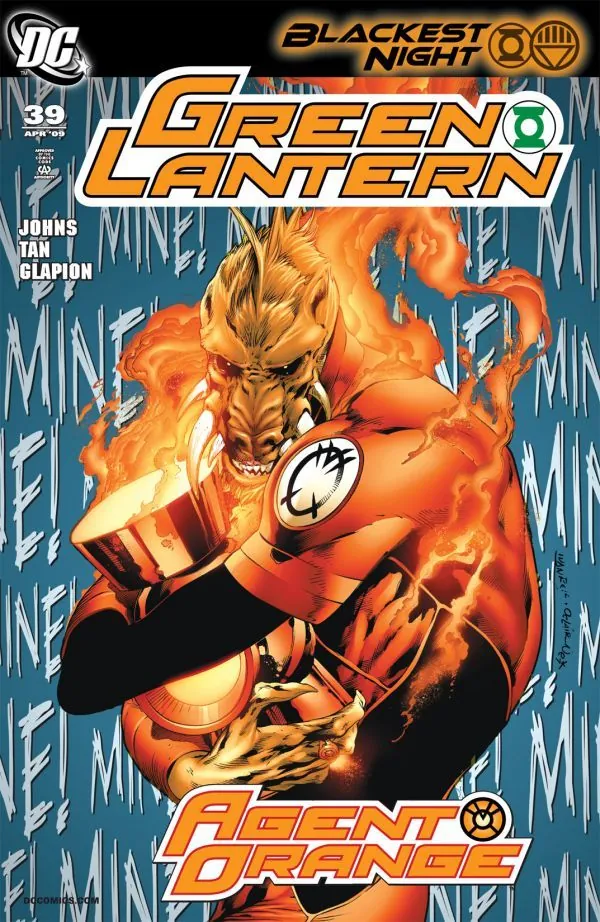 Cover of Green Lantern #39