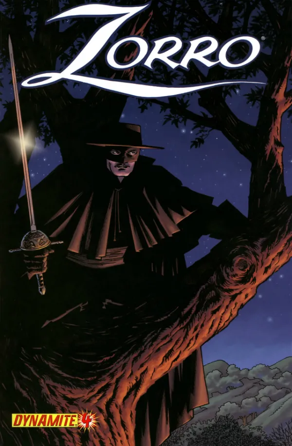 Cover of Zorro #4