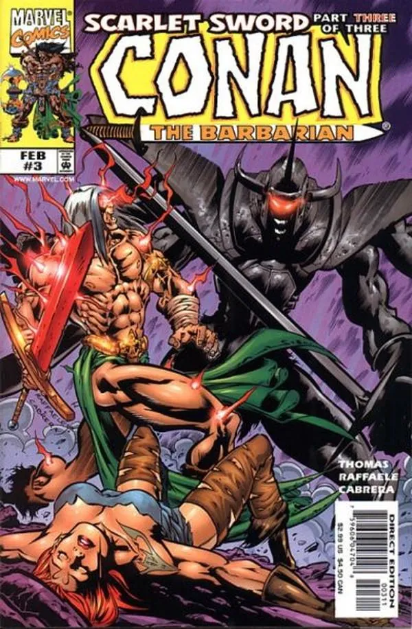Cover of Conan: Scarlet Sword #3
