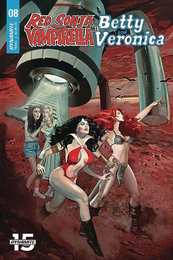 Cover of Red Sonja and Vampirella Meet Betty and Veronica #8