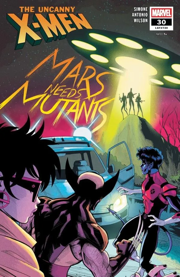 Cover of Uncanny X-Men #30 (730)