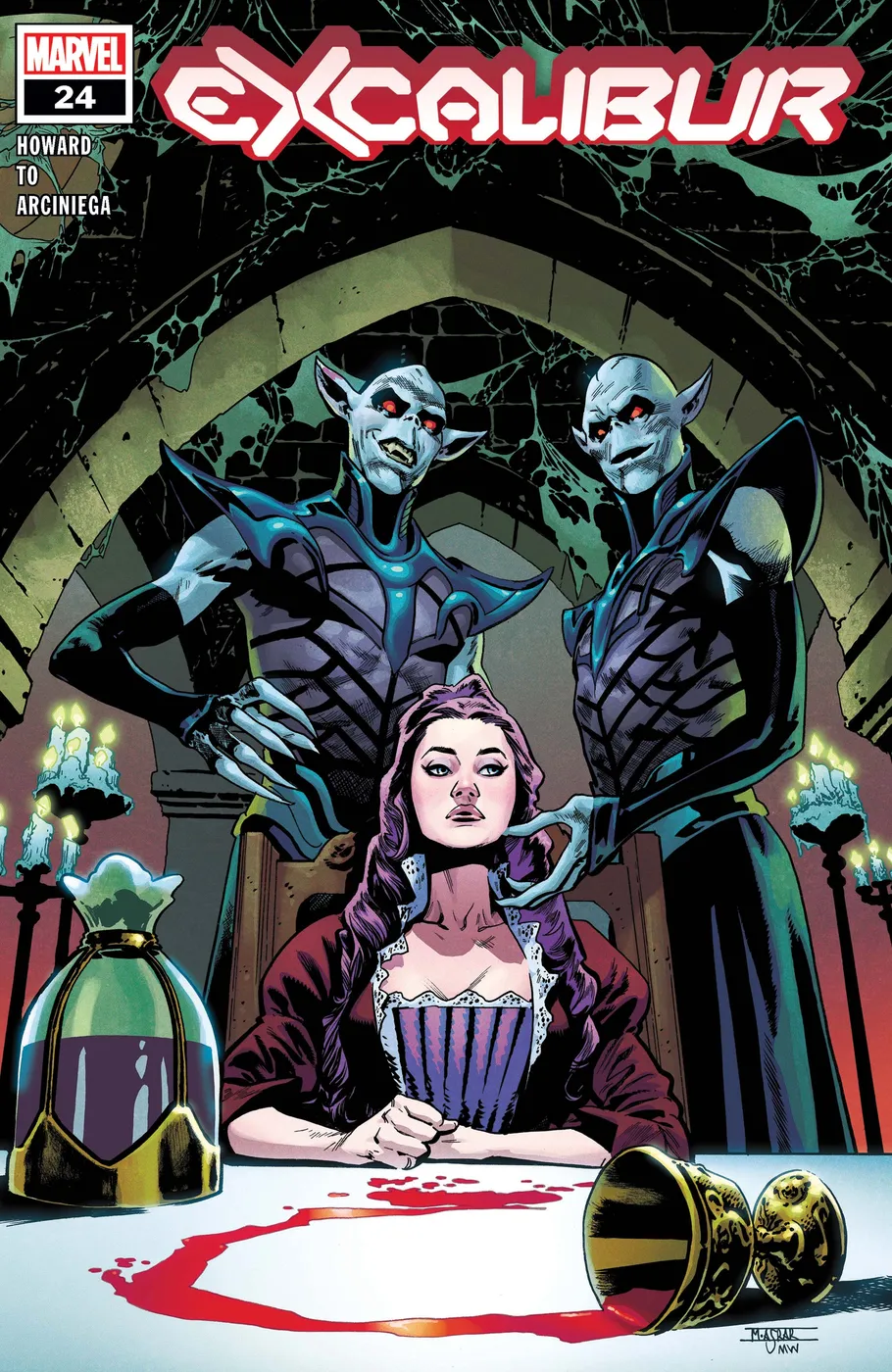Cover of Excalibur #24