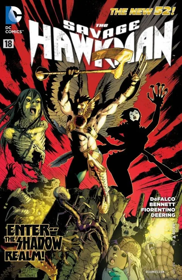 Cover of The Savage Hawkman #18