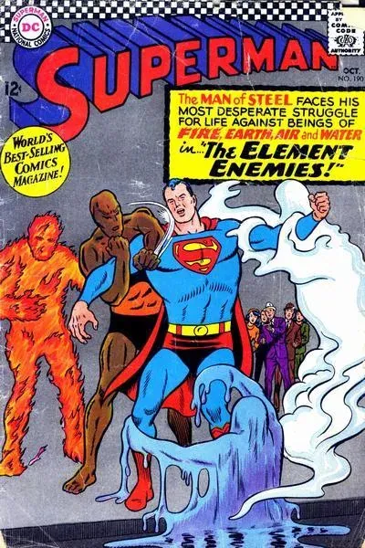 Cover of Superman #190