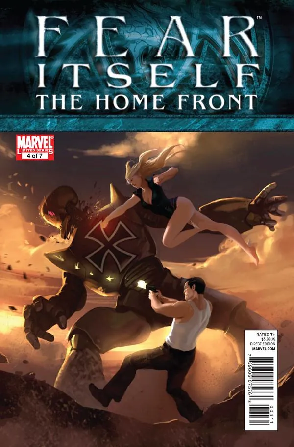 Cover of Fear Itself: The Home Front #4