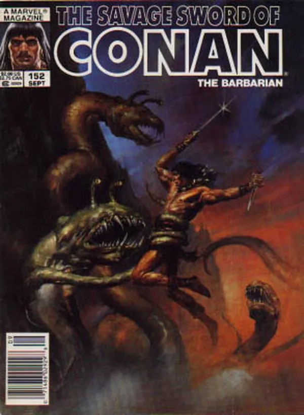 Cover of The Savage Sword of Conan #152