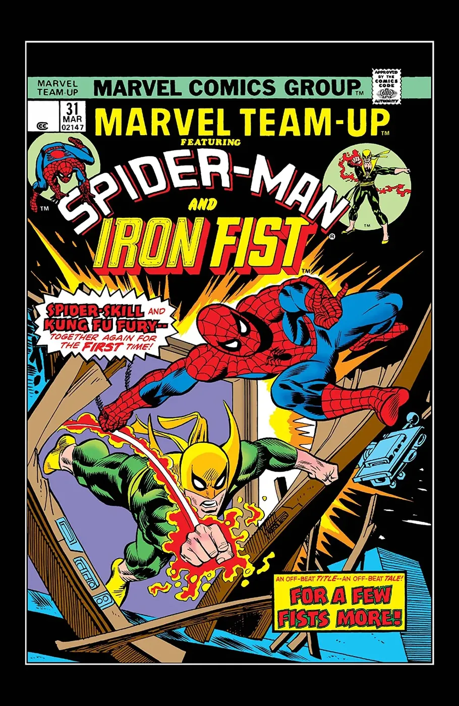 Cover of Marvel Team-Up #31
