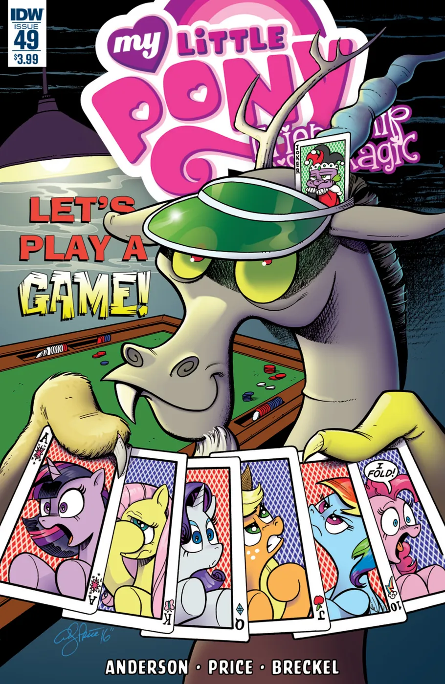 Cover of My Little Pony: Friendship Is Magic #49