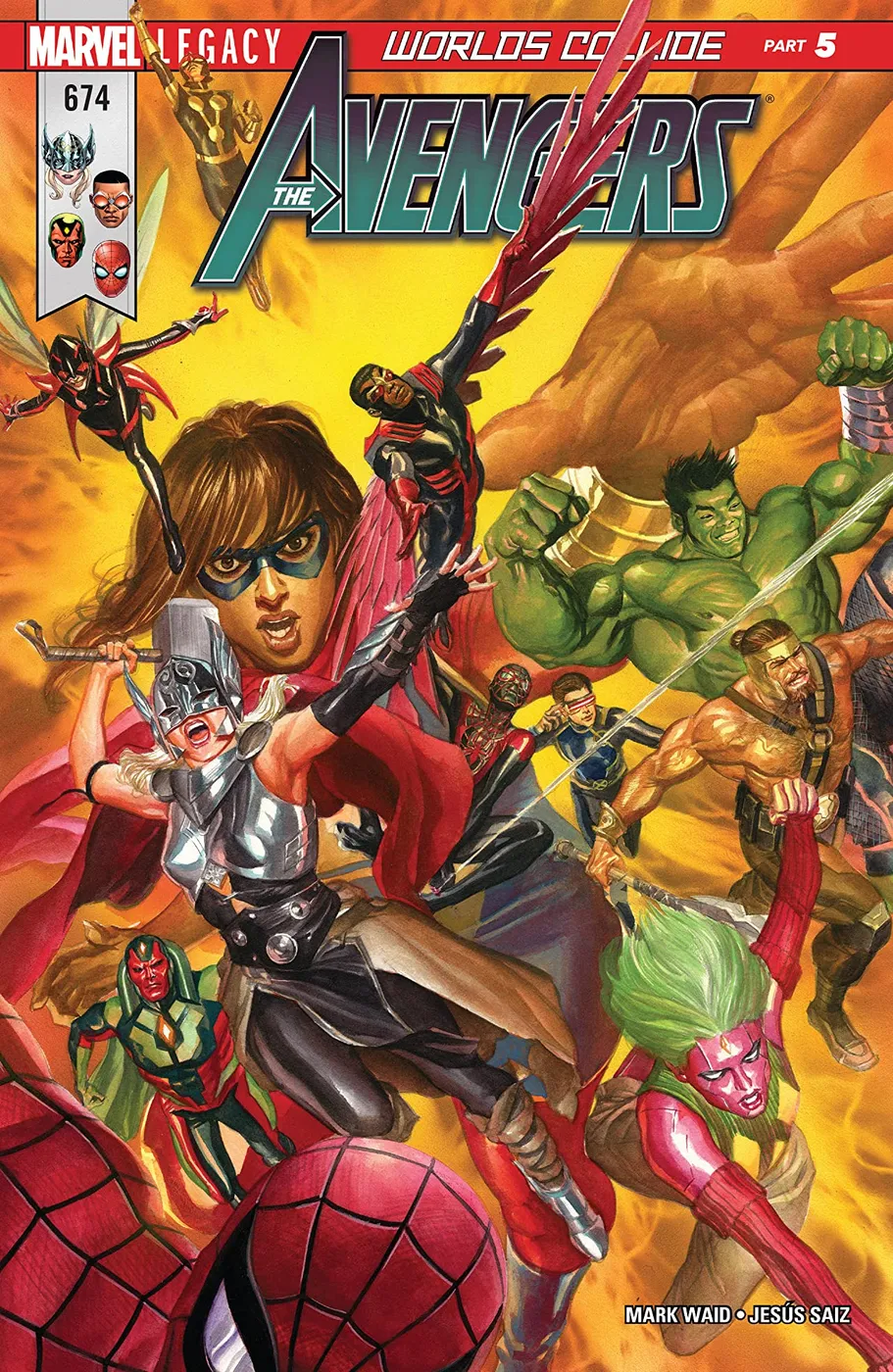 Cover of Avengers #674
