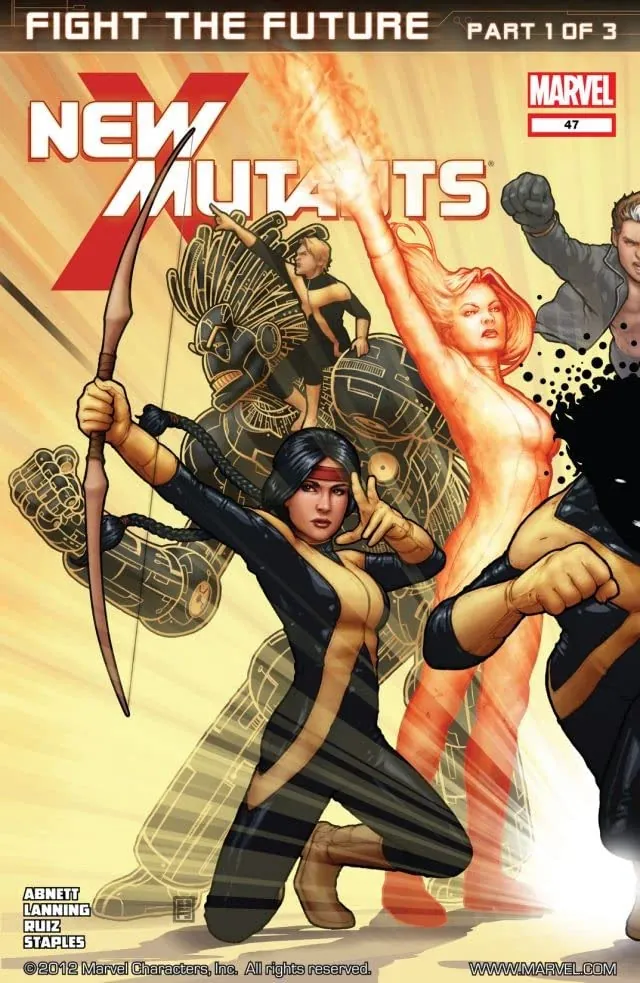 Cover of New Mutants #47