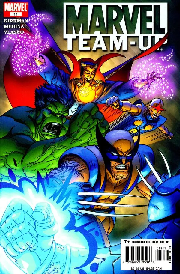 Cover of Marvel Team-Up #11