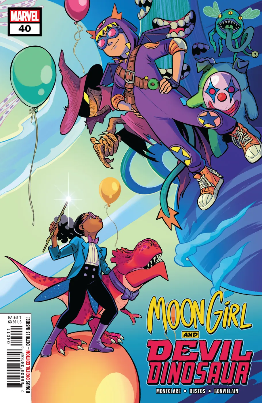 Cover of Moon Girl and Devil Dinosaur #40