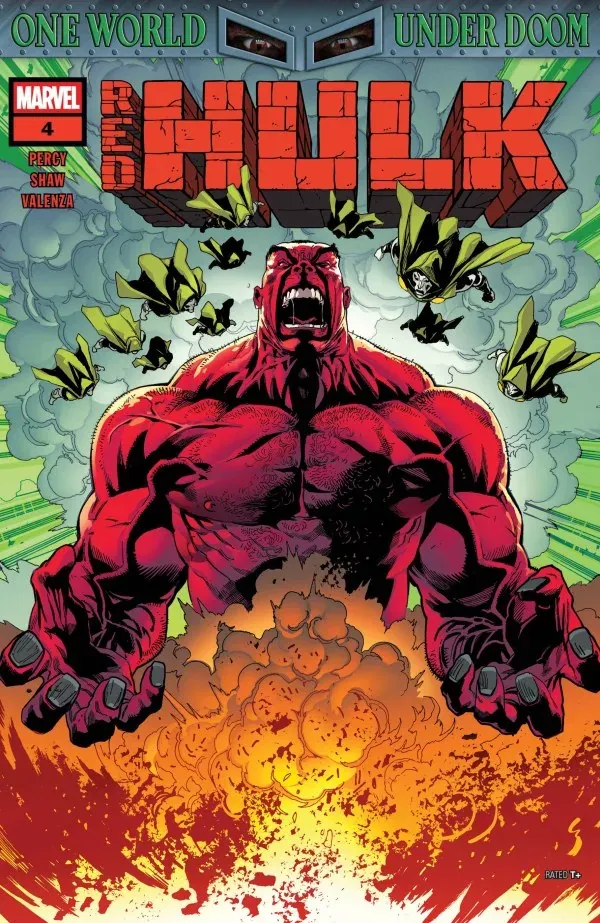 Cover of Red Hulk #4