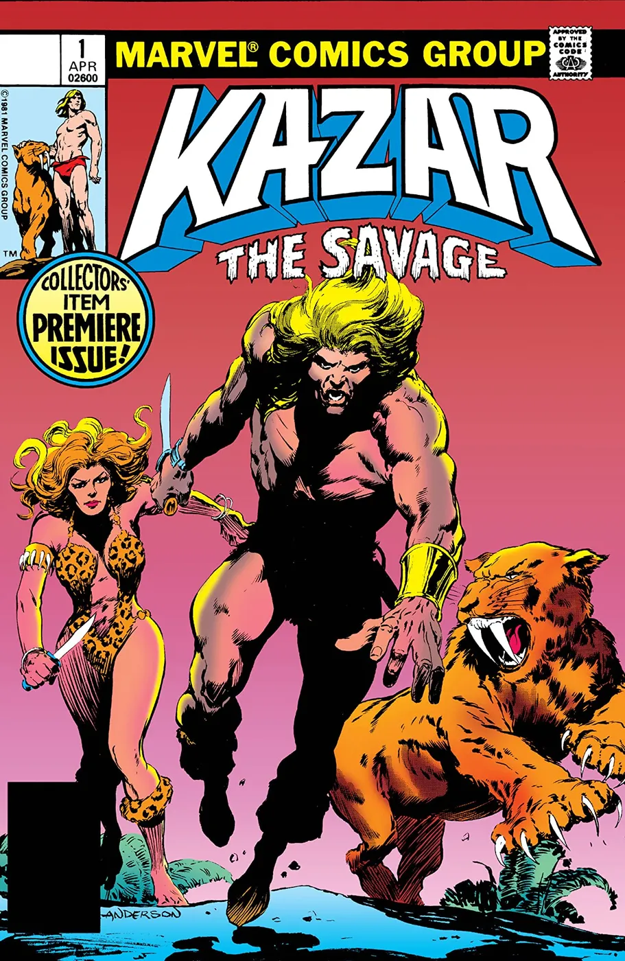 Cover of Ka-Zar the Savage #1