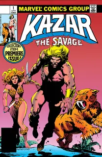 Cover of Ka-Zar the Savage #1
