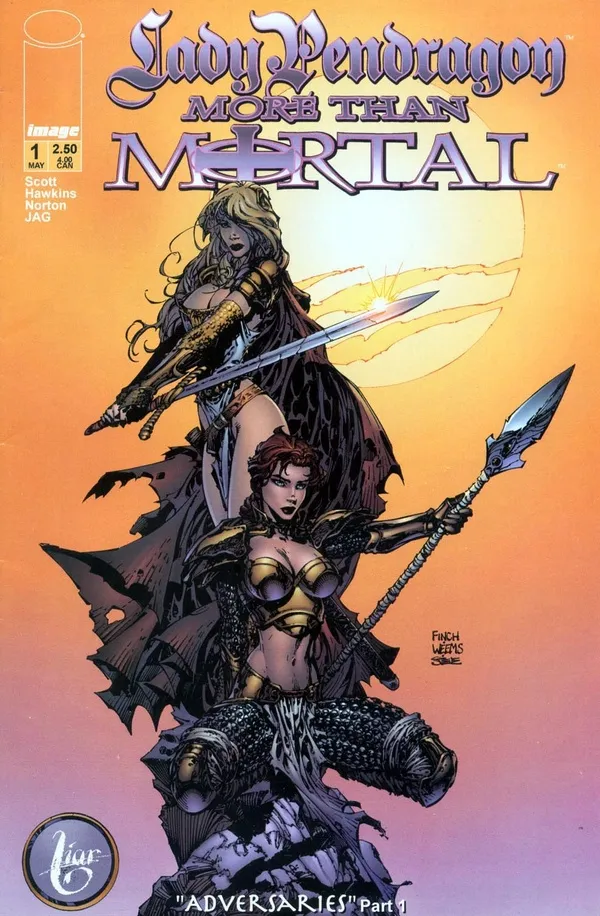 Cover of Lady Pendragon / More Than Mortal #1