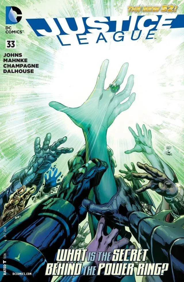 Cover of Justice League #33