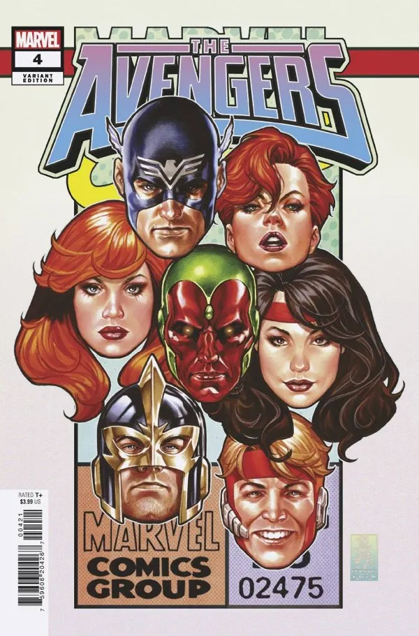 Cover of Avengers #4 (770)