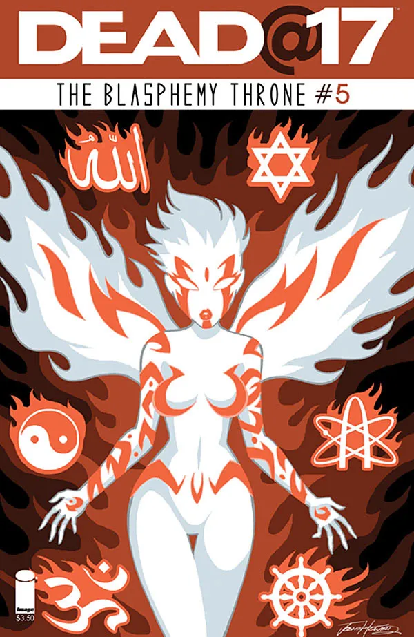 Cover of Dead@17: The Blasphemy Throne #5