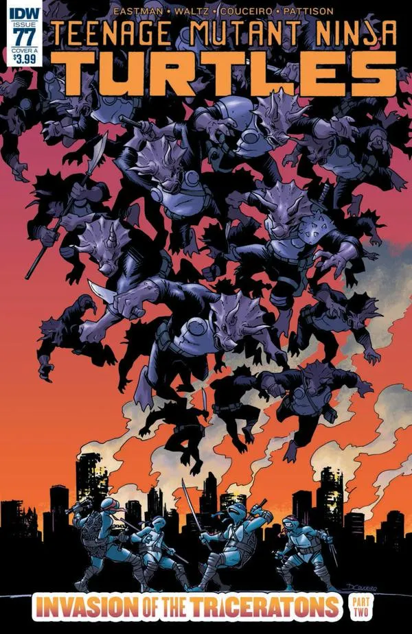 Cover of Teenage Mutant Ninja Turtles #77