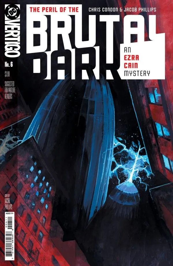 Cover of The Peril of the Brutal Dark: An Ezra Cain Mystery #6