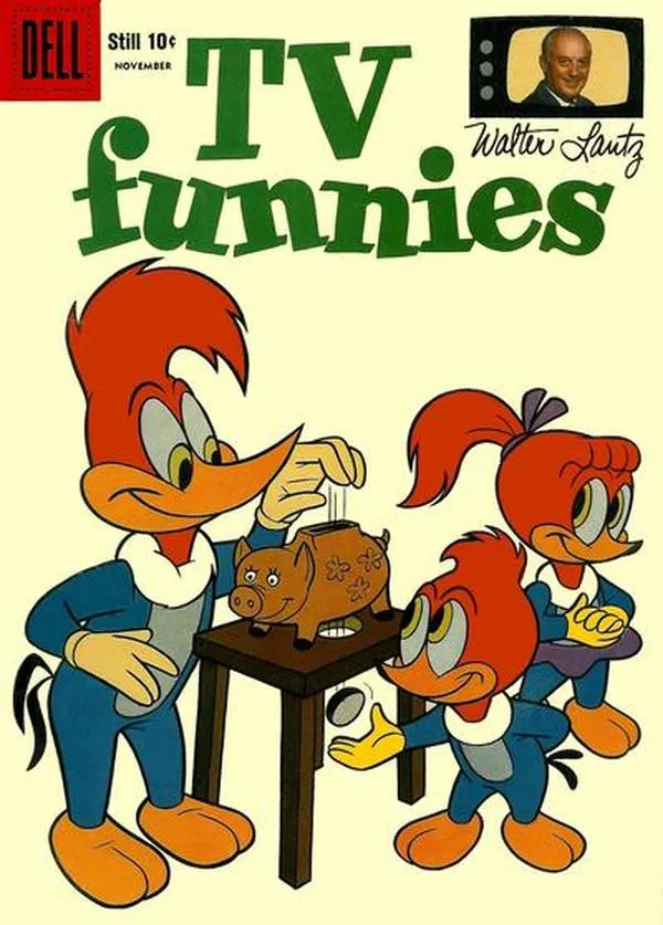 Cover of Walter Lantz New Funnies #261