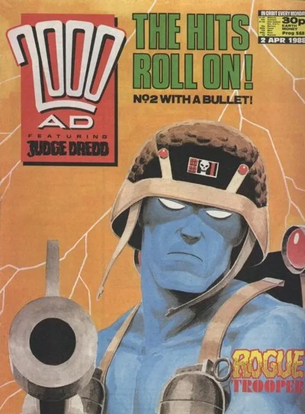 Cover of 2000 AD #568