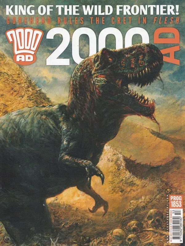 Cover of 2000 AD #1853